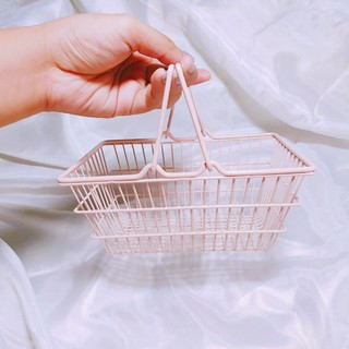 Mini metal basket shopping cart [ KawaiiFuel ] (3)