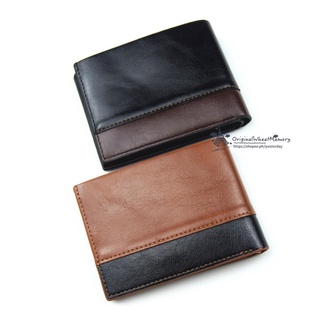 Bifold & Trifold Wallets☜☂☈Mens Wallet Smooth leather Fashion Packet Wallet (4)