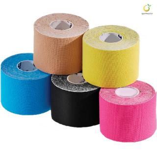 5M Sports Elastic Kinesiology Tape Roll Physio Muscle Strain Injury Care Bandage Support Tool (4)