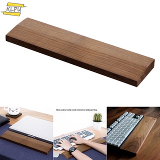 COD# Wooden Mechanical Keyboard Wrist Rest Pad Wrist Support Hand Pad for Mechanical Keyboard