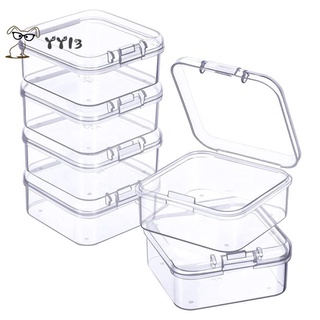 Ready Stock 6 Pieces Plastic Clear Storage Box for Collecting Small Items, Beads I3PH