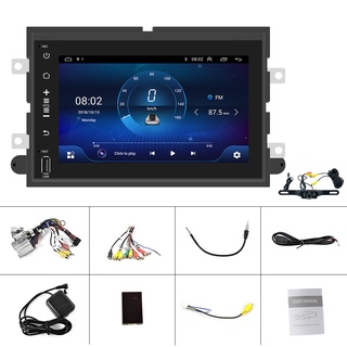 Android 10.0 Car Radio Stereo 7 inch Capacitive Touch Screen High Definition GPS Navigation Bluetooth USB Player 2G DDR3 + 32G NAND Memory Flash for F150 F250 F350 Fusion Taurus Freesatr MKX Mark LT