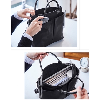 Ready Stock【 Leacat 】New Laptop Bag 14 15.6 Inch Waterproof Notebook Bag Sleeve for Macbook Case M1 Air Pro Huawei Xiaomi Samsung Casual Handbag Briefcase (4)