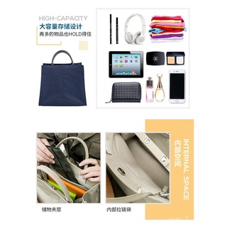 ❅❏X.D Missu business ladies crossbody handbag fashion one-shoulder storage bag file bag briefcaseA4 (1)