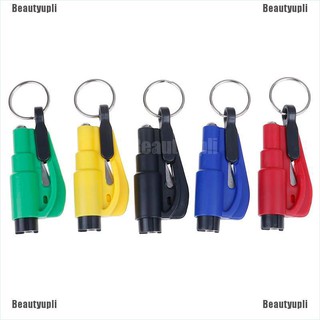 Beautyupli 2 in 1 Escape Tool Emergency Mini Safety Hammer Car Window Breaker Keychain