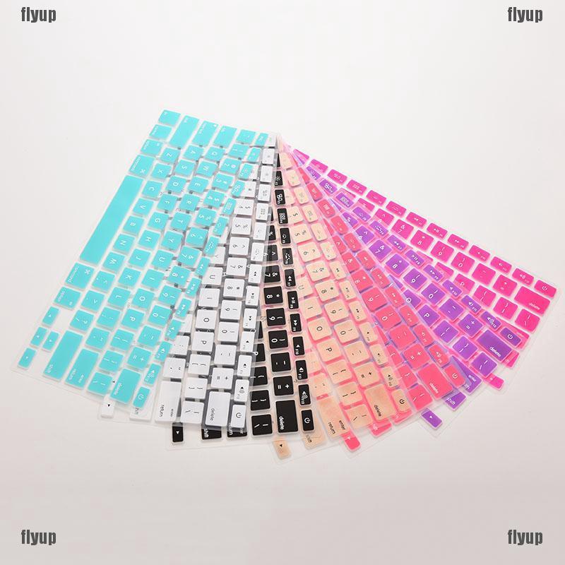 Silicone Keyboard Skin Cover Case for Macbook Air Pro 13" 15" 17" Inch