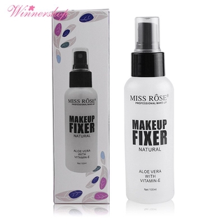 MISS ROSE Makeup Setting Spray Matte Setting Spray Oil-control Natural Long Lasting Make Up Fixer Foundation Spray 100ML