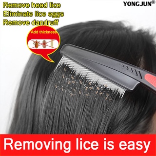 YONGJUN Magic Head Lice Mite Remover Comb Capture Filter Dandruff Hair Brush Anti lice suyod kuto