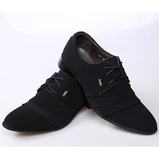 Hot Sale Formal Leather Shoes Men's Business Pumps Korean Fashion Trend Casual British Pointed Black Men's Shoes