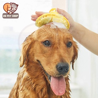 Pet Brush Comb Grooming Shampoo Dispenser Dog Bath Massage Bathroom Shower Brush for Dogs Cats (8)