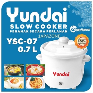 Yundai 0.7L Slow Cooker Mpasi Versatile Cooker YSC-0.7L