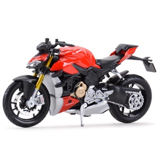 Maisto 1:18 Ducat Super Naked V4 S Static Die Cast Vehicles Collectible Hobbies Motorcycle Model Toys