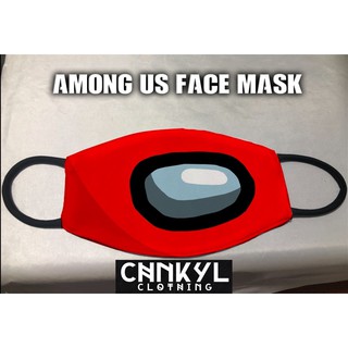Among Us Facemask Sublimation Print