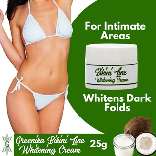 [ BIKINI WHITENING ] Greenika Bikini Line Intimate Area Whitening Cream for Dark Skin Folds Intimate