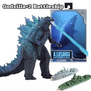 【PH】Godzilla Vs King Kong Movable Figure Godzilla Monster Nuclear Jet Model Kids Toy