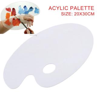 New Clear Acrylic Artist Paint Mixing Palette Makes Cleanup for Painting 20*30cm