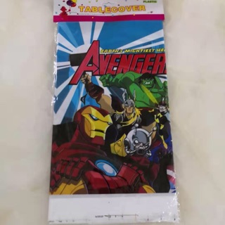Avengers plastic table cover