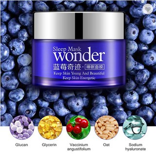 BIOAQUA Wonder Blueberry Face Cream Whitening Deep Hydrating Moisturizing Cream
