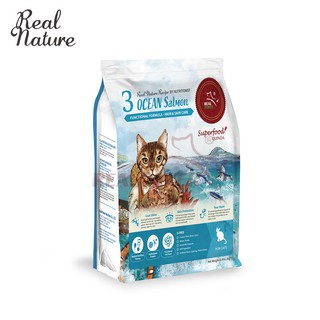 ✔۩Real Nature Pet Food-Holistic Cat Food for All Life Stages (No. 3 Ocean Salmon) 2kg