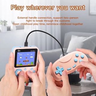 500 Games Gameboy Macaron Splash! Retro FC handheld portable rechargeable game console for kids girl (4)