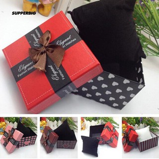 Supperbig Bowknot Present Display Storage Gift Box for Watch Bracelet Jewelry