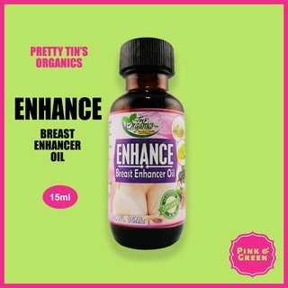 skin care Pretty Tin's Organics ENHANCE Breast Enhancer Oil / Pampalaki ng Boobs / Breast Care / 15m