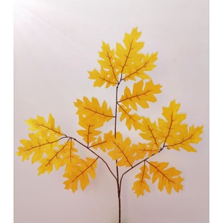 Rubberized Artificial Colored Mixed Leaves For Home Decoration Indoor And Outdoor