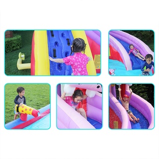 Dolphin Doctor Children Bouncy Castle Inflatable Castle Silde Outdoor Large Inflatable Playground (3)