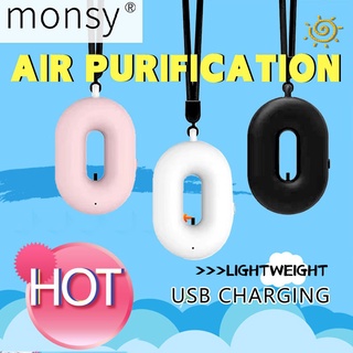 portable✒▬Air Purifier Necklace TK02 Portable USB Charging Silent Light Weight