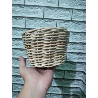Native Rattan Plant Baskets for Succulents