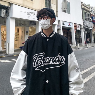 2021Spring and Autumn Japanese Baseball Jacket MeninsTrendy Loose Versatile Student Korean Style Jacket Men
