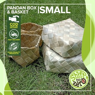 Small Size: Eco Pandan Planter Pot / Organizer / Bayong / Tampipi Box / Giftbox ~COD~