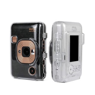 Transparent Camera Case Bag for Fujifilm Instax Mini Liplay Instant Film Camera, PVC, Sturdy Hard (9)