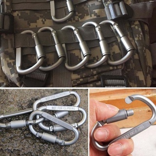 6pcs / lot Travel Camping Equipment Alloy Aluminum Survival Gear Mountaineering Hook