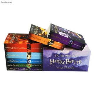 Preferred◎✣【8 Books Set】Big size Harry Potter English Novel Read Story Book Fiction Kids Adult Bo