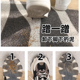 carpet⊙┇♀Yushanfang kitchen floor mats oil-proof and waterproof/slip long non-slip foot mat pvc disp (9)