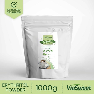 【Ready Stock】◑●▥ViaSweet Erythritol Powder 1000g (Sugar Substitute, Keto Diet Friendly)