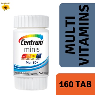 cost-effective Centrum Minis Men 50+ Multivitamin / Multimineral Supplement 160 Tablets