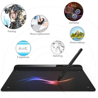 ☸❅XP-Pen Star G640 6 x 4 Inches Ultra Thin Drawing Tablet with 8192 Levels Battery-Free P01 Stylus (4)