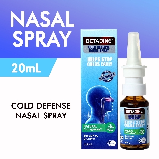 BETADINE® Cold Defense Nasal Spray 20mL