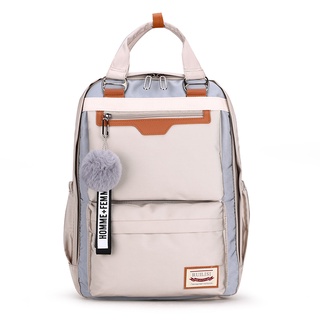Computer backpackClassical Backpack Nylon Satchel Women Backpack Large 15.6 Inch Laptop Fashion Scho