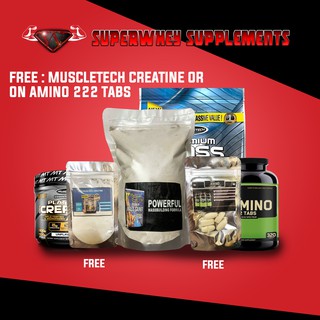 Premium Mass Gainer 1lb with FREE 5 tablets of ON Amino 2222 or 3 Servings of Platinum Creatine