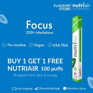 Nutriair Focus 200+ puffs Healthy Vitamin Diffuser (nutrovape) (healthhack)