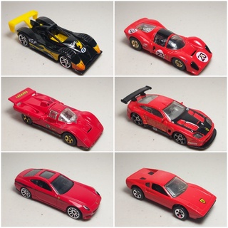 Hot Wheels Hotwheels Loose Diecast Cars Ferrari Edition