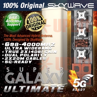 specials◑♕SkyWave Super Galaxy Ultimate MIMO Hybrid Antenna 698-4000Mhz 5G-Ready Ultra Wideband Int
