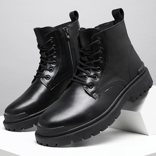 Men's outdoor casual Martin boots size (39-44) high top leather boots fashion Martin boots fashion casual style Martin boots Martin but