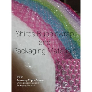 Bubble wrap Heart Shape Colored 20 inches x 5 meters