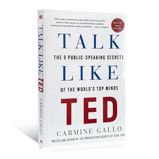 Talk Like TED Eloquence Training The 9 Public Speaking Secrets Carmine Gallo Economic Management Speech Eloquence English Books