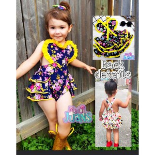romper for infants and kids with free turban 6-24 months