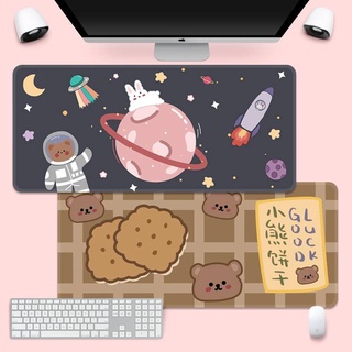 Cute Mouse Pad Super Creative INS Tide Large Game Computer Keyboard Office Long Table Mat Kawaii